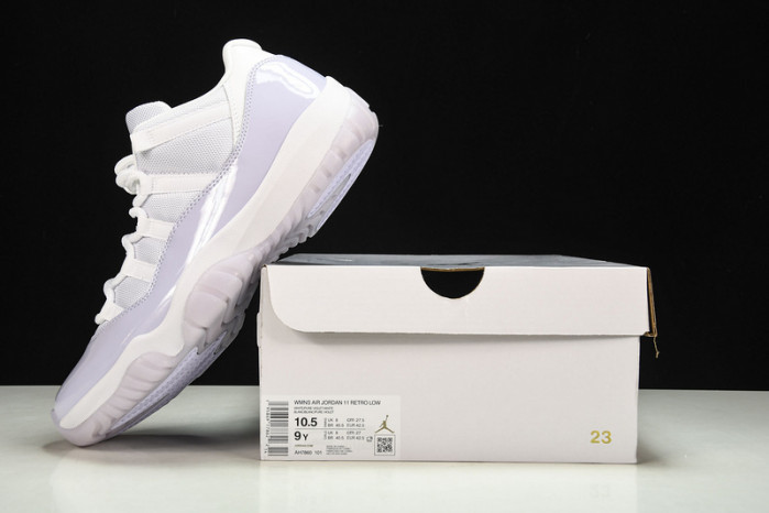 air jordan 11 low pure violet ah7860-101