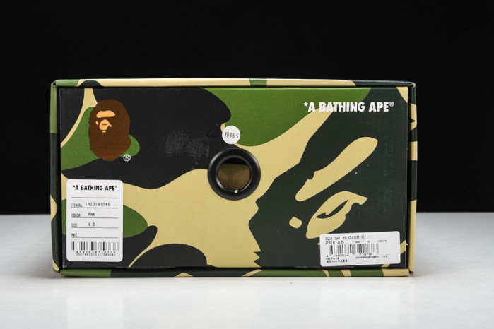 a bathing ape bape sta low copshoe bp-035