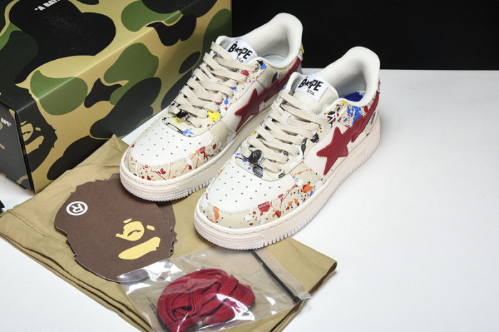 a bathing ape bape sta low copshoe bp-053