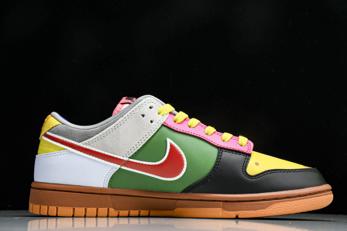 Nike Dunk Low Mario Kart Custom DH0952-102