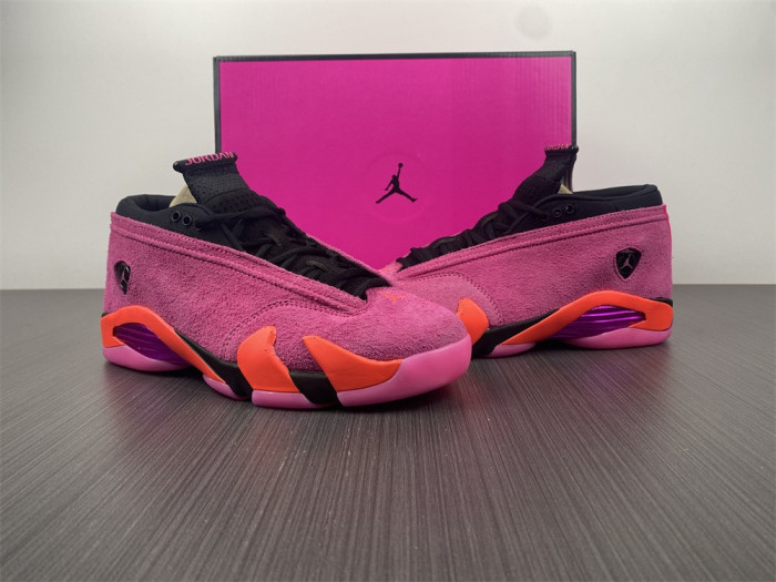 jordan 14 retro low shocking pink (w) - dh4121-600