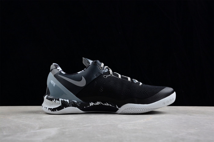 nike kobe 8 system philippines black silver - 613959-001