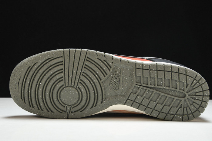 nike dunk low graffiti black red - dm0108-001