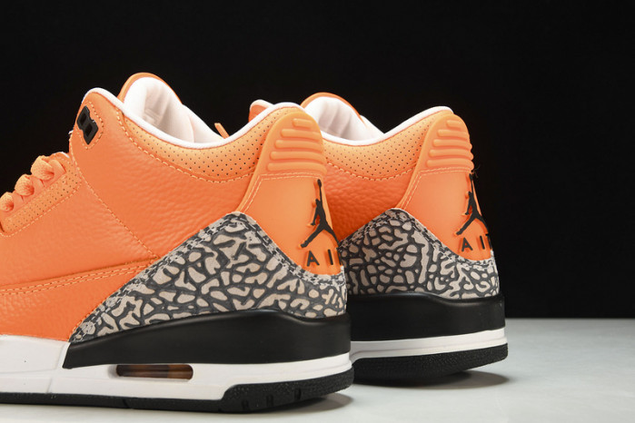 air jordan 3 retro "orange" ct8532-801