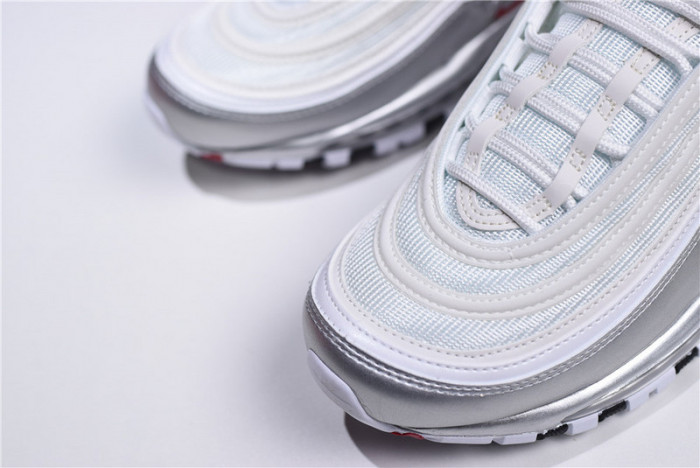 nike air max 97 white silver | at5458-100