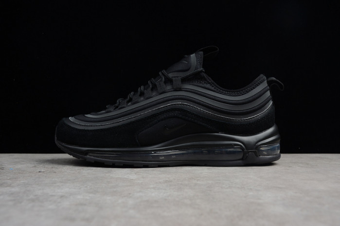 nike max 97 ul 17 se ultra triple black sock-like 924452-001