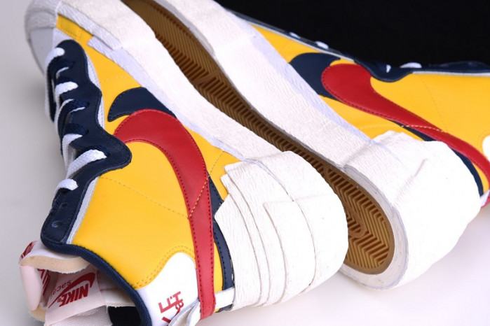 nike blazer high sacai snow beach - bv0072-700