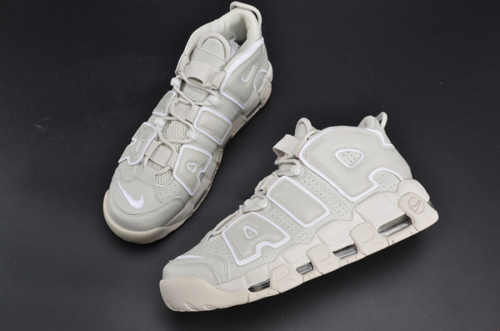 nike air more uptempo “light bone” white mens 921948-001