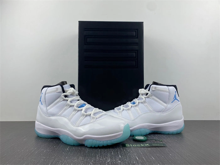 Jordan 11 Retro Legend Blue 378037- Contemporary 4105